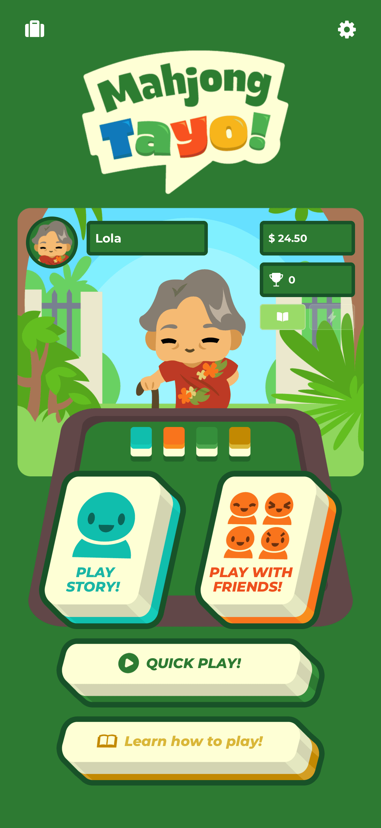 Mahjong Tayo! Filipino Mahjong App Screenshot 1